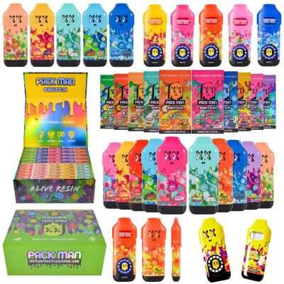 Packman Switch V7 Disposable — 1g & 2g Dual Flavor